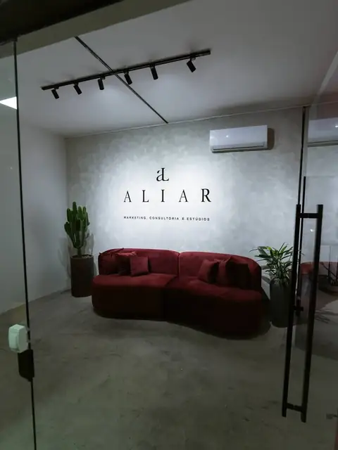 Recepção da Aliar Marketing no 17º andar