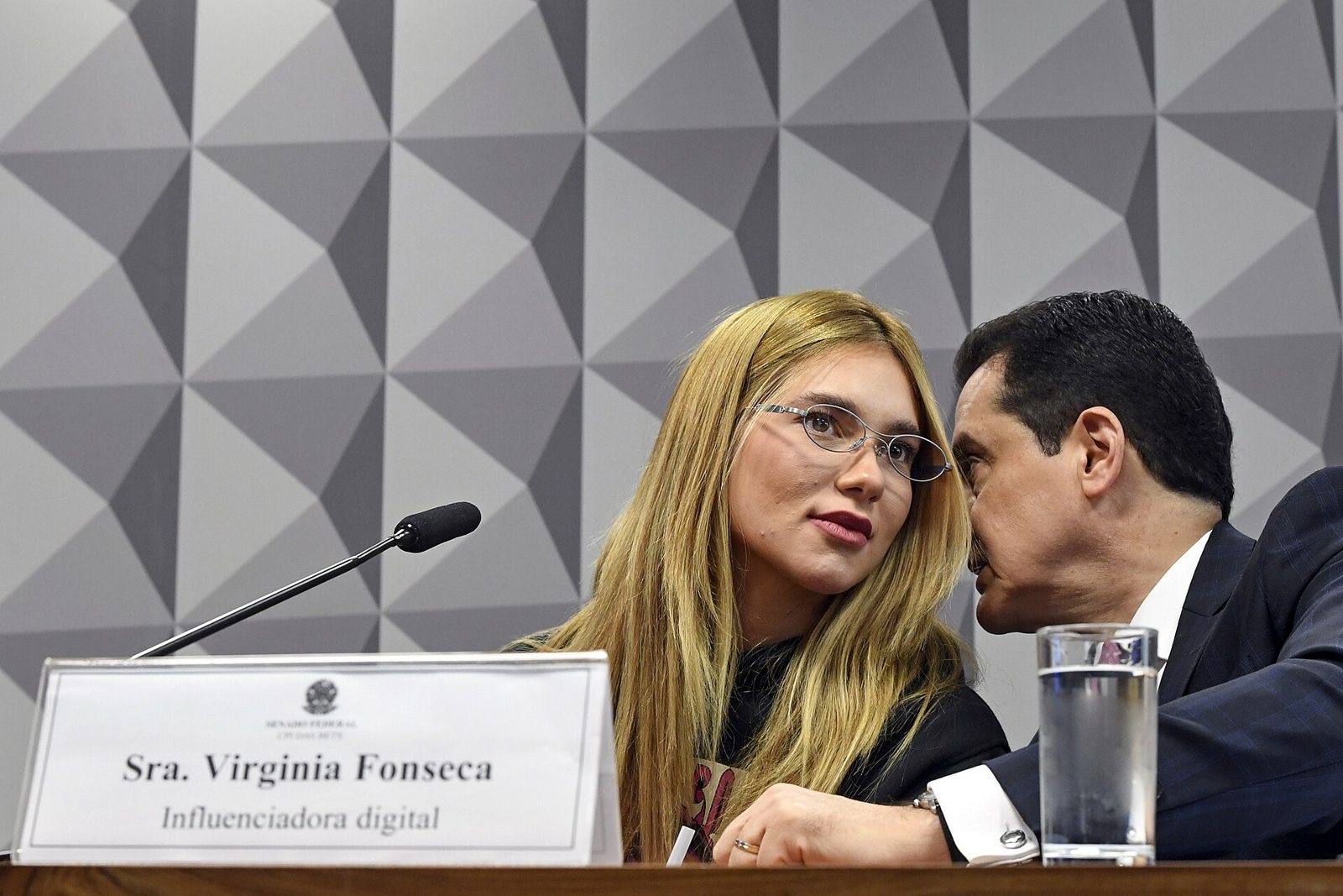 A influenciadora Virginia Fonseca na CPI das Bets