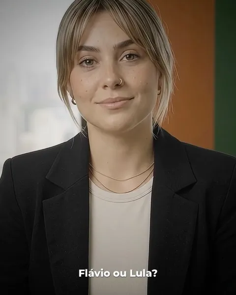 Reel do Instagram @aliarmarketing: LULA OU FLÁVIO? NENHUM DOS DOIS VAI SALVAR A SUA EMPRESA. Enquanto empresários discutem quem vai governar o...